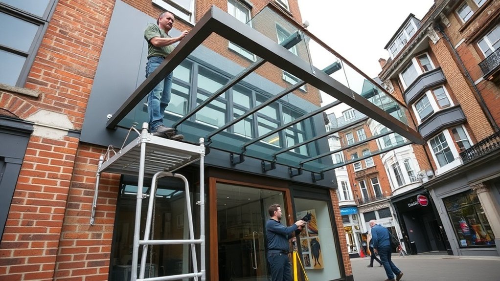 Shopfront Canopy Northolt